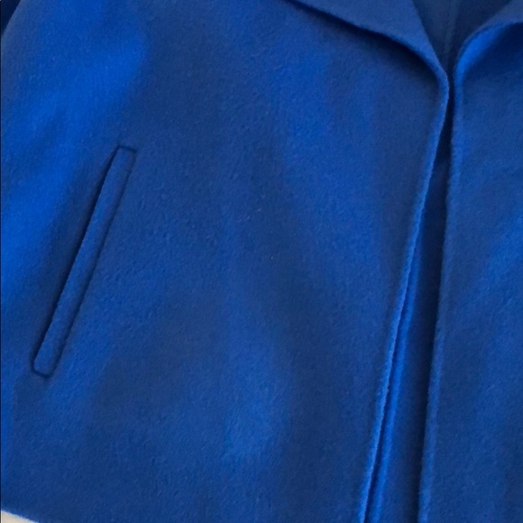 Talbots Wool Suit Style Sweater in Blue M Petite - Picture 4 of 5